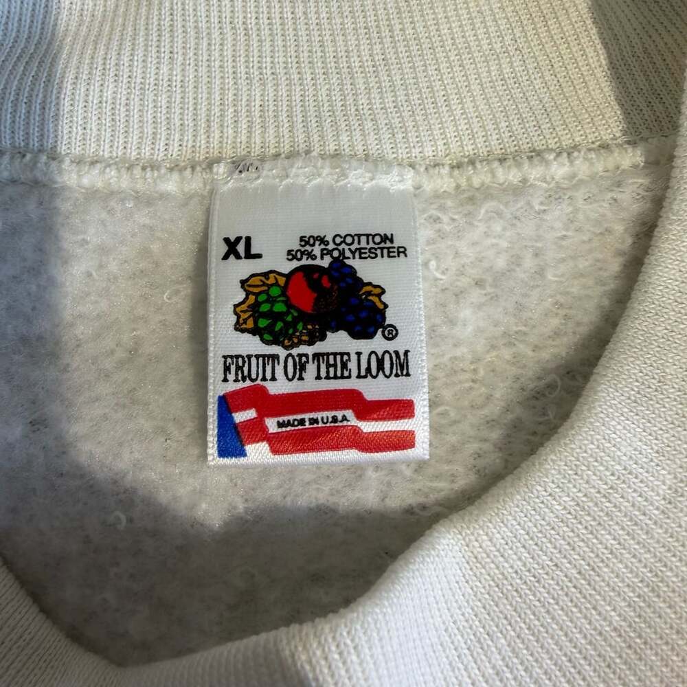 Fruit of the Loom Virginia Is For Lovers Sweatshirt Size XL White - Picture 3 of 6